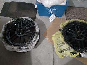 Painting wheels