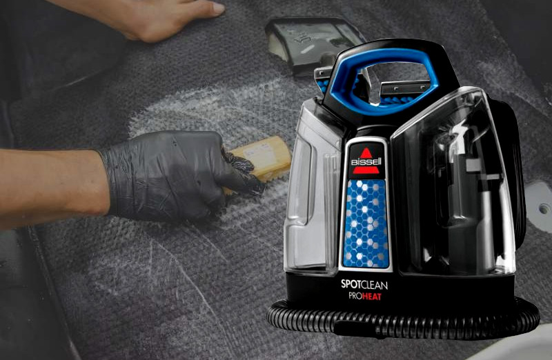 Bissell Spotclean Pro Carpet Cleaner Unboxing and Demonstration 