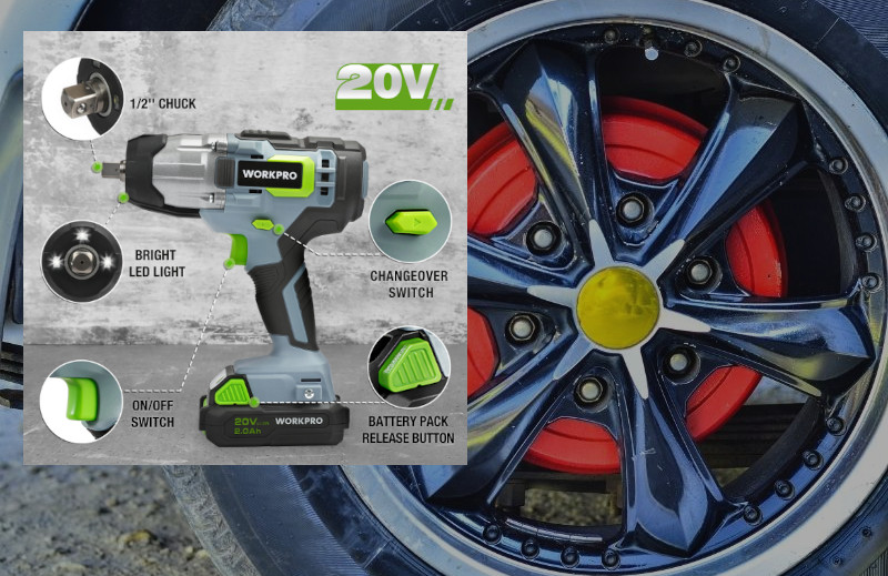 WorkPro 20V Cordless Impact Wrench Review Automotive Information