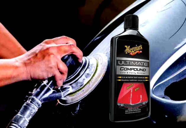 Polishing with Meguire's Ultimate Car Compound