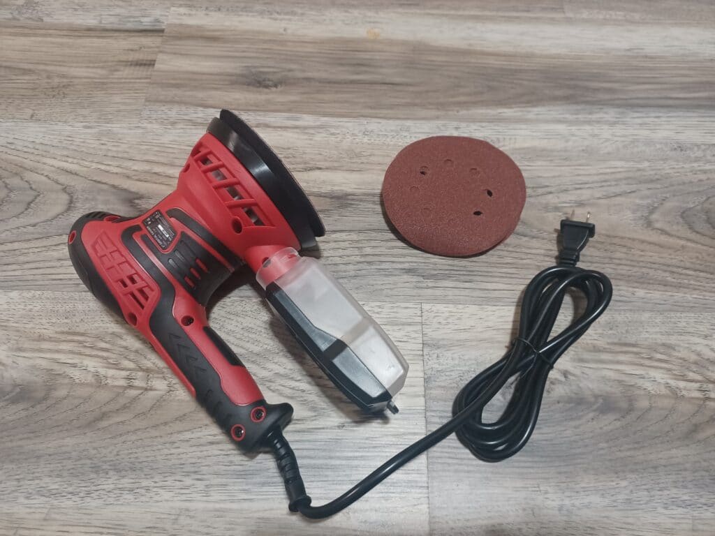 Avid Power Orbital Sander Comes with Sanding Disks