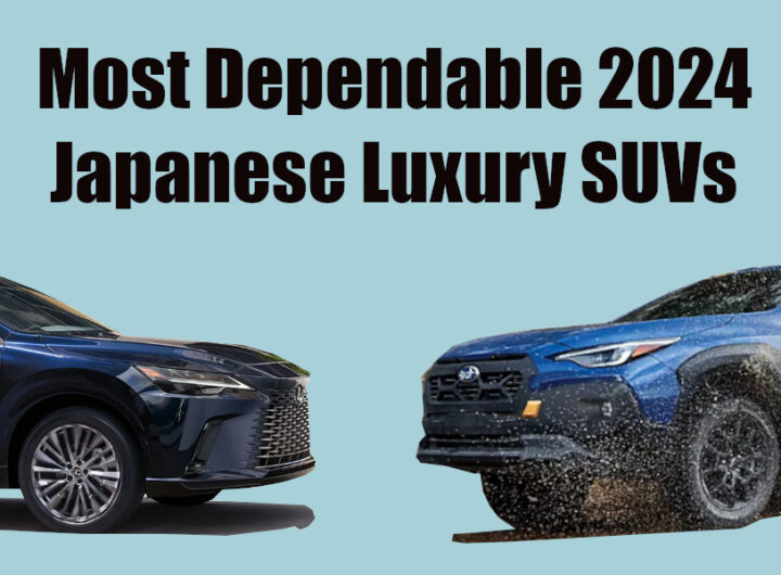 Most Dependable 2024 Japanese Luxury SUVs