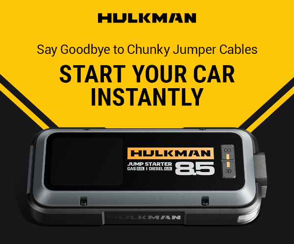 20% OFF HULKMAN Jump Starters