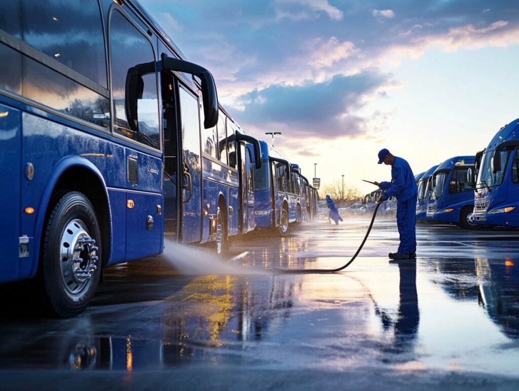 Types of Bus Fleet Detailing Services